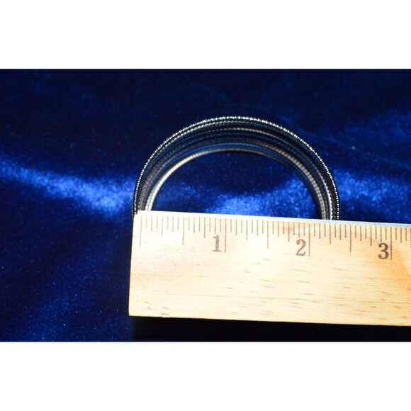 Premier Designs All That Jazz Gold Black Silver Tone Wire Wrap Cuff Bracelet - Picture 4 of 4